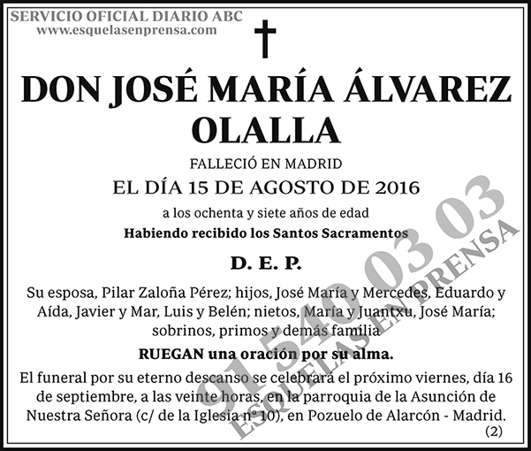 José María Álvarez Olalla